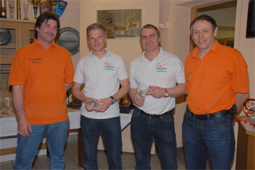 Senioren1: OSM Manfred Schafferer, 1. Stephan Federspiel, 3. Armin Brstle, 4. Kurt Kager